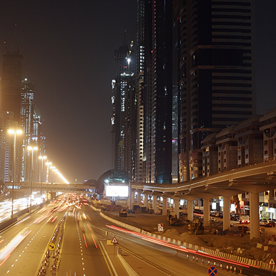 Dubai by night
